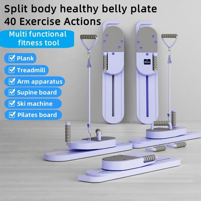Máquina Abdominal Split Pilates Y Piernas Multifuncional